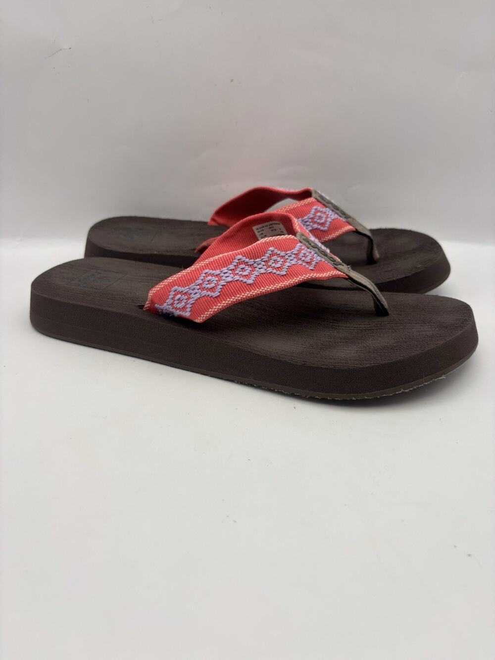 Reef Sandy Pink Flip Flops Women Size 9